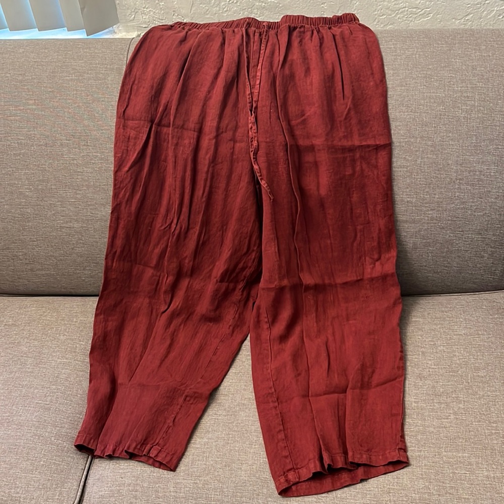 Marc ware causal burgundy pants